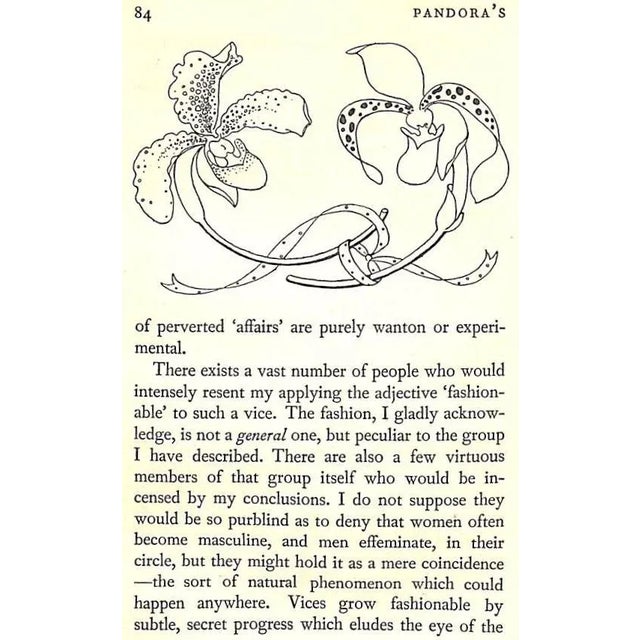 "Pandora's Letter Box: A Discourse on Fashionable Life" 1929 Moore, Doris Langley For Sale - Image 4 of 11