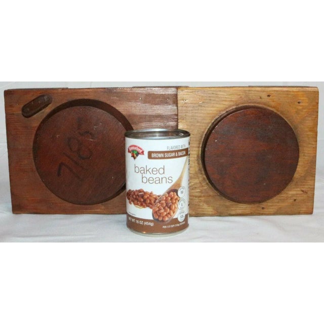 Brown Late 1950s to Early 1960s Vintage Raytheon Mahogany Foundry Mold For Sale - Image 8 of 9