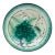 German Majolica Leaves & Ferns Plate, Circa 1890 For Sale