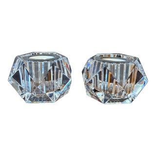 Pair of Baccarat Louxor Votives For Sale