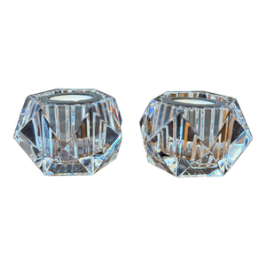 Pair of Baccarat Louxor Votives