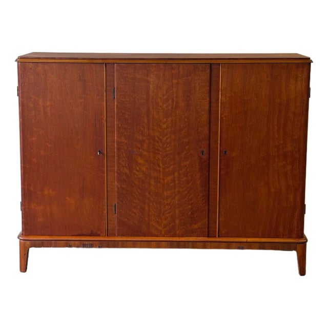 Vintage Danish Teak Sideboard - Mid Century Modern Cabinet Storage 1960s For Sale