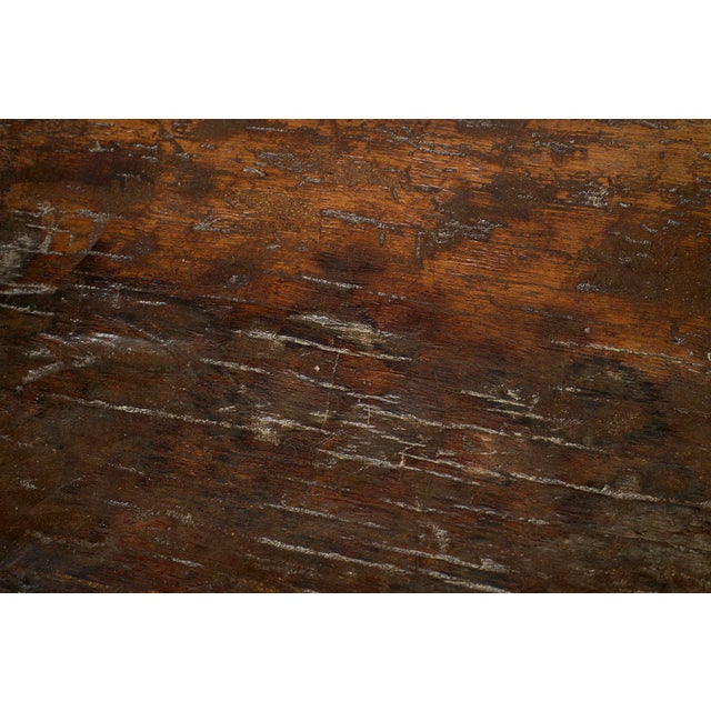 Coffee Late 20th Century Massive Hand Hewn Trough For Sale - Image 8 of 10