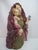 Susi Singer Terracotta Madonna With Blue Flower & Child 1951 Statue For Sale - Image 13 of 18