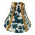 Custom Teal Velvet Bunny Lampshade in Covington “Luv Bunny” Fabric With Gold Trim For Sale