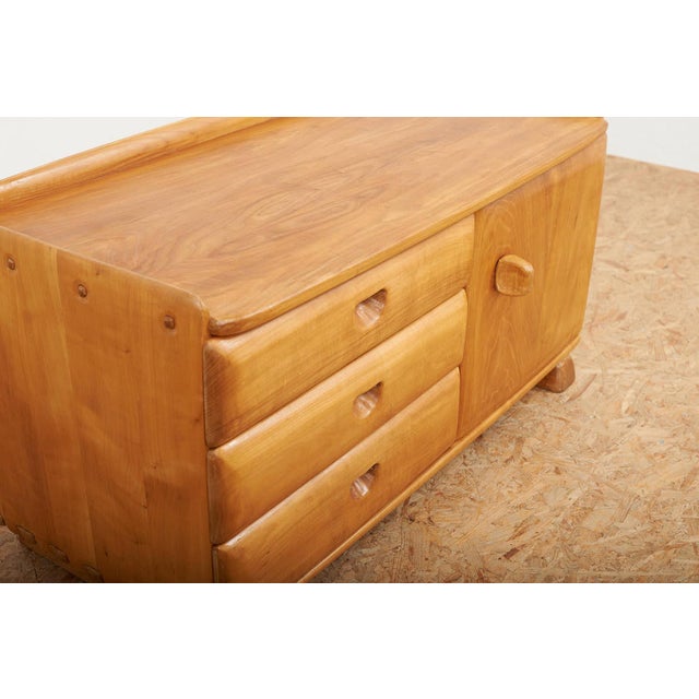 Wood Chest of Drawers in Wood by Franz Xaver Sproll, 1930s For Sale - Image 7 of 12