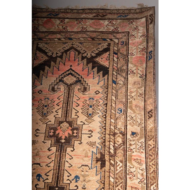 Antique Mazlegan Wool Rug, 1903 For Sale - Image 3 of 7