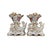 Cornucopia Vases in French Porcelain, 1800s, Set of 2 For Sale - Image 6 of 8