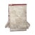 Victorian Turkey Red and Natural Linen Damask Fringed Table Runner Textile For Sale - Image 4 of 7