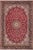 Medallion Red/Blue Wool Rug - 10'0'' X 13'1'' For Sale - Image 10 of 10