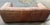 Animal Skin Restoration Hardware Leather Fulham Sofa For Sale - Image 7 of 8