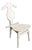 Valet Chair in White Lacquered Wood by Hans J. Wegner, 1950s For Sale
