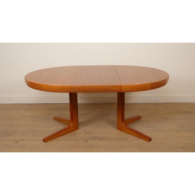 Vintage Teak Dining Table, 1950s For Sale - Image 4 of 17