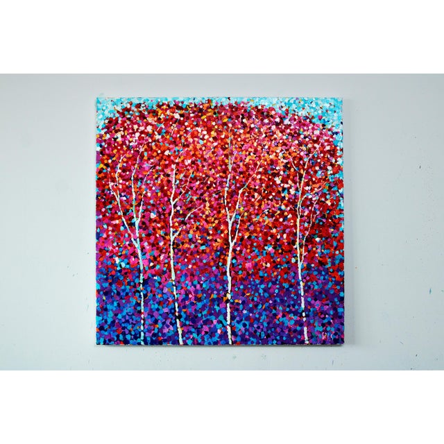 Artist Andrei Sitsko "Autumn Impressions" Modern Original Painting For Sale - Image 6 of 10