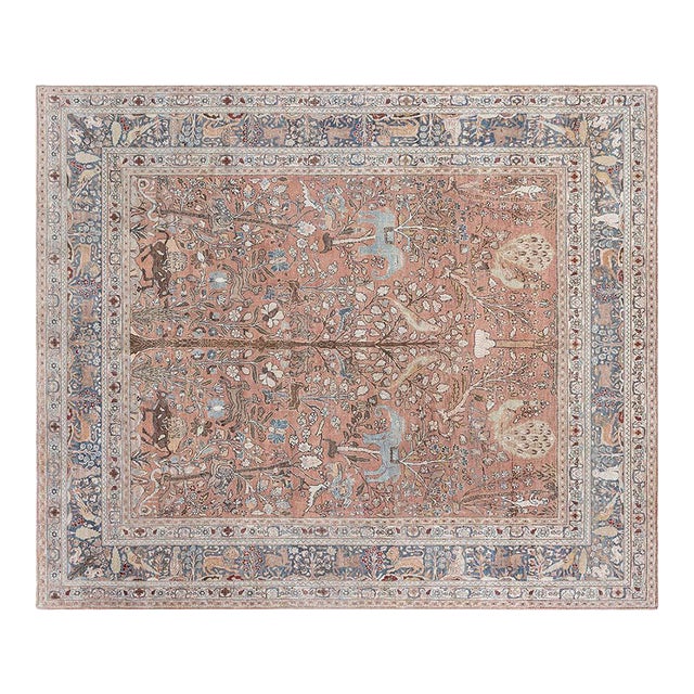 1920s Persian Meshad Rug For Sale