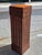Art Deco 1920s French Art Deco Pedestal Oak Hand Carved Deco Flowers For Sale - Image 3 of 5