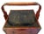 Wood Antique Chinese Rattan Wedding Gift Box With Four Drawers, Top Tray and Handle For Sale - Image 7 of 11