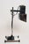 Mid-Century Modern Vintage Chrome Adjustable Table Lamp With Articulating Shade by Robert Sonneman For Sale - Image 3 of 18