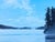 Bruce Herchenrader Contemporary Blue Toned Realistic Forested Lake Landscape Nature Painting, 2010 For Sale - Image 10 of 11
