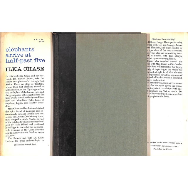 Traditional "Elephants Arrive at Half-Past Five" 1963 Chase, Ilka For Sale - Image 3 of 8