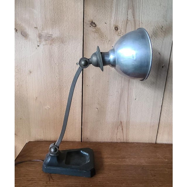 Metal Vintage G.V. Lamp, 1920s For Sale - Image 7 of 12