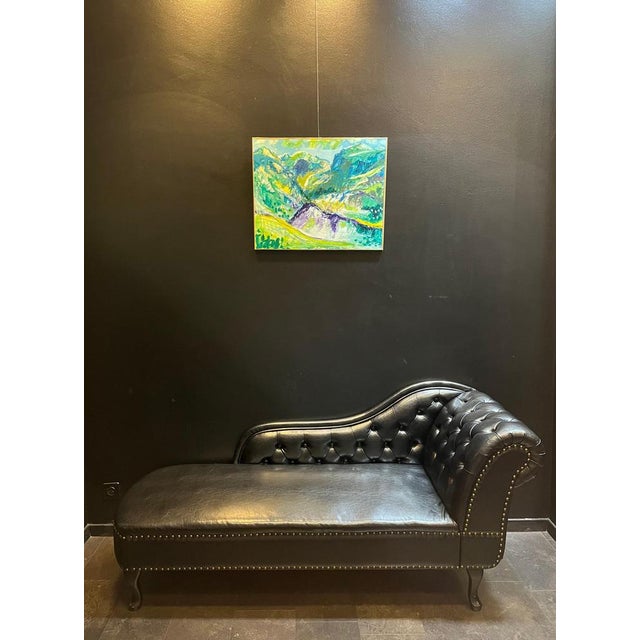 Jean Krille, Landscape 128 (Utah), Oil on Canvas, 1988 For Sale - Image 7 of 10