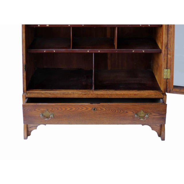 Wood Antique Apothecary Showcase For Sale - Image 7 of 11