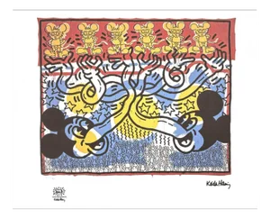 Keith Haring, Composition, Print