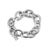 Retired David Yurman Chain Collection 925 Silver 17mm Oval Link Chain Bracelet For Sale In Houston - Image 6 of 7