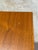 Brown Solid Teak Rectangular Coffee Table With Slatted Magazine Shelf Danish Mid-Century Modern 1960s For Sale - Image 8 of 8