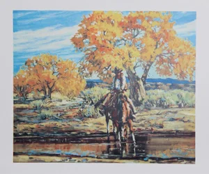 Noel Daggett, "Halfway to Lamey," Lithograph