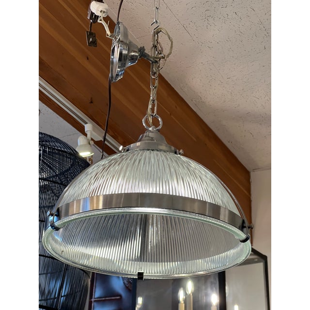 Restoration Hardware Clemson Prismatic Pendant Light Chairish