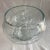 Mid Century Modern Wheat Design Etched Blown Glass Punch Bowl Set With Handless Cups- 13 Pieces For Sale - Image 6 of 7