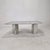 Very nice Italian coffee table handcrafted out of marble, 1970s. The rectangle top and the two feet are made of very...
