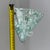 Murano Glass Wall Lamp with Green and White Graniglia Flakes, 1970s For Sale - Image 15 of 17