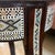 1980s Abalone Inlay and Wood Side Table For Sale - Image 5 of 9