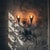 Hand-Forged Wrought Iron Double Wall Sconce (Sapphire Blue Jeweled Botanical Motif) Artistic Fixture For Sale - Image 4 of 5