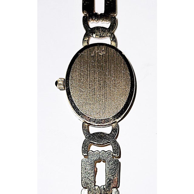 Gold 1980s Michael Anthony® 14k & Diamond Ladies Watch For Sale - Image 8 of 14