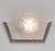 Art Deco Pair of 1930s French Art Deco Floral Frosted Glass Wall Sconces by Verdun - 3 Pairs Available For Sale - Image 3 of 10