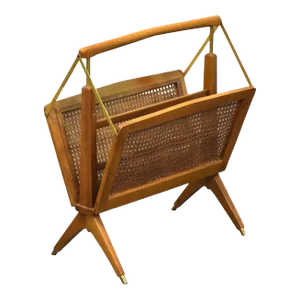 Italian Magazine Rack by Cesare Lacca