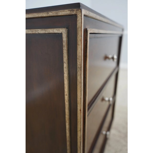 Marge Carson 3 Drawer Modern Style Chest For Sale In Philadelphia - Image 6 of 12