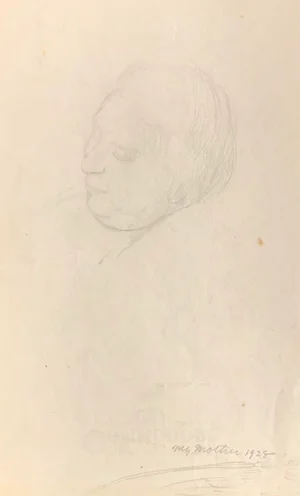 1928 William Palmer Portrait of Mother