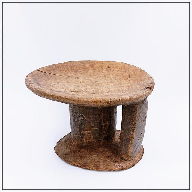 African Tonga Stool with Handle For Sale - Image 14 of 14
