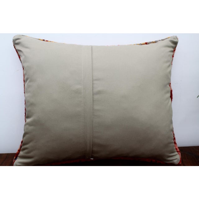 Textile Turkish Decorative Pillow Cover - 16.5"x19.5" For Sale - Image 7 of 8