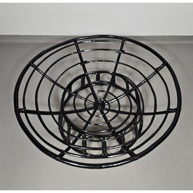 Papasan Rattan Lounge Chair, 1970s For Sale - Image 17 of 18