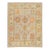 Modern Turkish Oushak Rug 5' x 6'5" For Sale