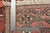 Hamedan Rug 4'4'' X 6'7'' Red Wool Vintage Tribal Hand-Knotted Oriental Carpet For Sale - Image 12 of 12