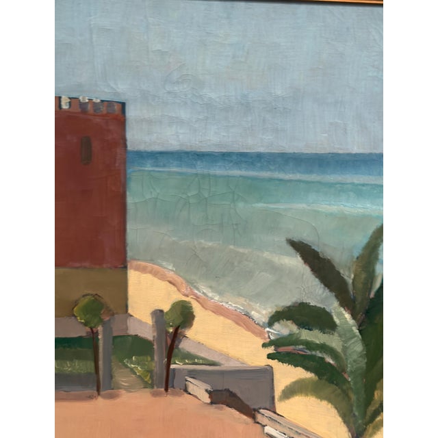 K. Berthel, Motif from Italy, 1949, Oil Painting on Canvas, Framed For Sale - Image 13 of 18
