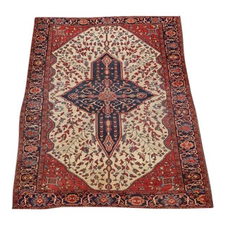 1930s Persian Ferahan Rug - 4'8" X 6'9" For Sale