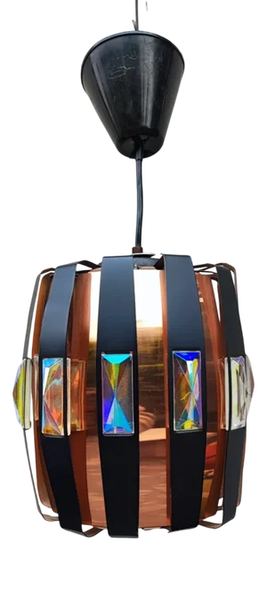 Vintage Danish Chandelier by Werner Schou for Coronell Elektro, 1960s